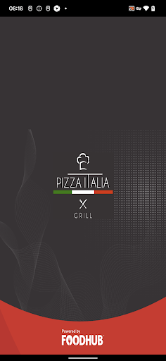 Android application Pizza Italia screenshort