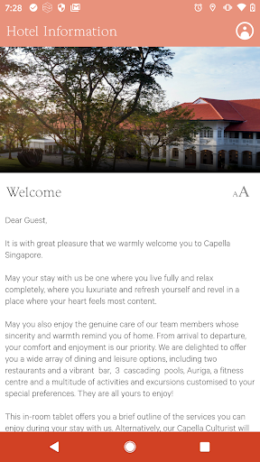 Capella Singapore Screen 2