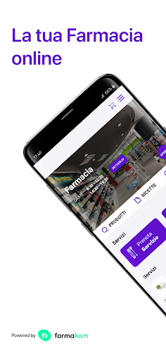 Android application Farmacie comunali Siena screenshort