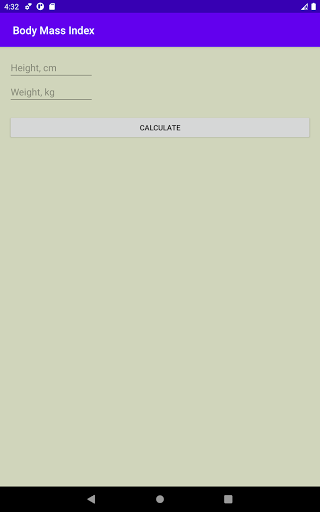 Body Mass Index Screen 3