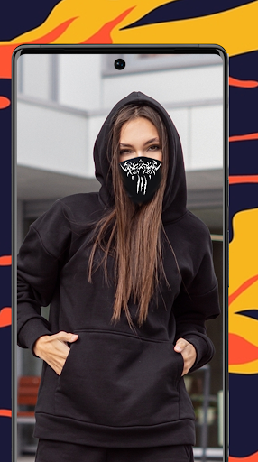 Cagoule Face Mask Photo Editor