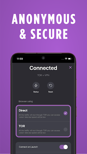 TOR Browser: OrNET Onion Web Screen 3