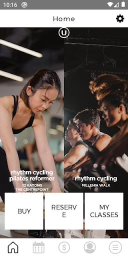 Android application Absolute Boutique Fitness SG screenshort