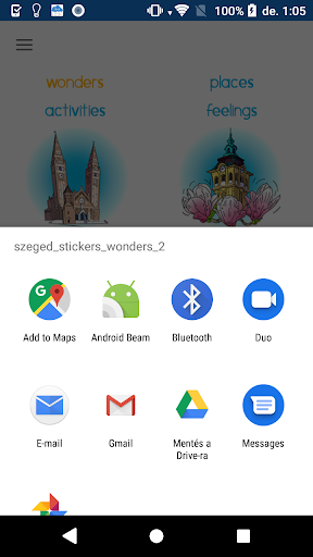Szeged Stickers Screen 3