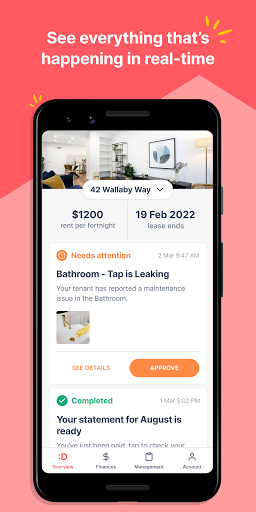 Android application Different for Owners screenshort
