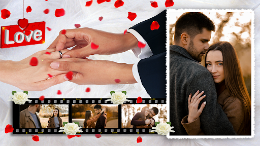 Android application Love Photo Frame 2024 screenshort