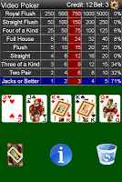 screenshot of Video Poker