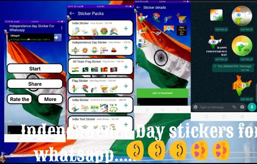 15August Stickers For Whatsapp