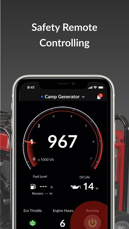 Honda My Generator Screen 3