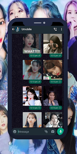 IU Animated WASticker Screenshot 3 - AppWisp.com