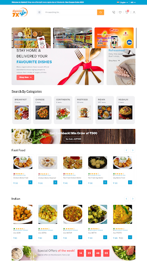 Alpinist7x Food Delivery Screen 3
