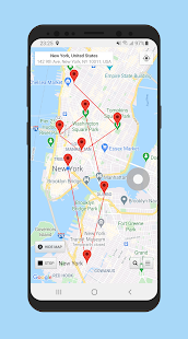 Changer de localização - localização GPS falsa com captura de tela do joystick