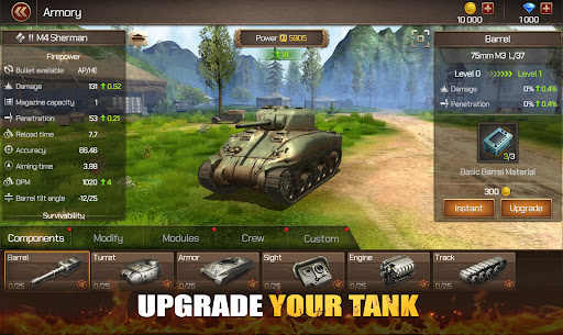 Metal Force: 15v15 WWII Tank  Full Apk Download 4