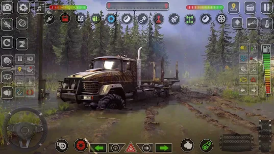 محاكاة ألعاب شاحنة الطين 4X4
