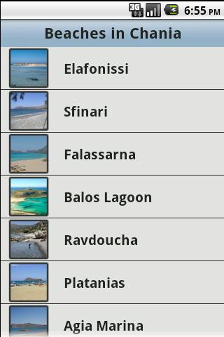 Chania App Screen 2