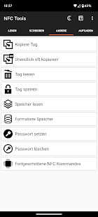 NFC Tools Screenshot