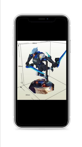 Mobile Legeneds Papercraft 3D