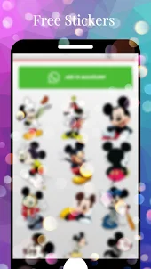Micky Stickers for WhatsApp