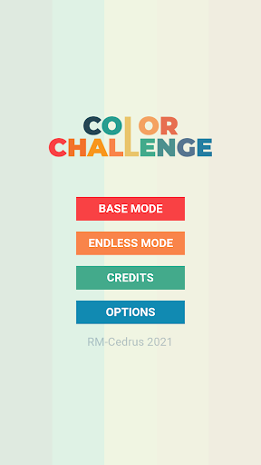 Android application Color challenge screenshort