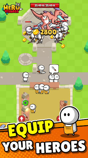 Hero Village – Idle RPG - Casual - games
