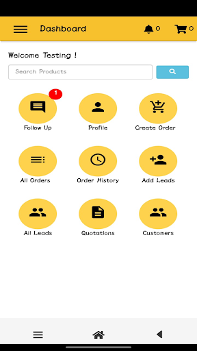 Android application Pultvizor screenshort