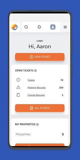 Android application Support@IGT screenshort