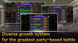 screenshot of Idle Tank, DPS, and Healer