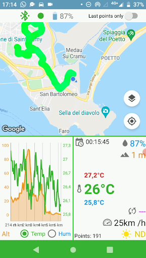 MeteoTracker Screen 3