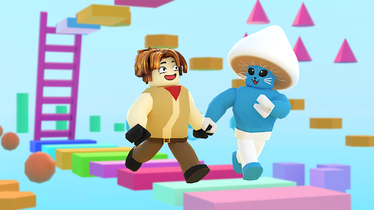 Jump Up: Blocky Sky Challenge 1.0.3 APK + Мод (Unlimited money) за Android