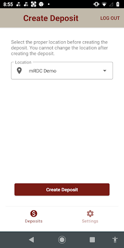 First Northern Bank mRDC Screen 2