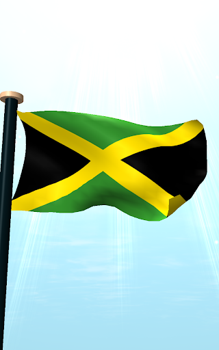 Jamaica Flag 3D Live Wallpaper