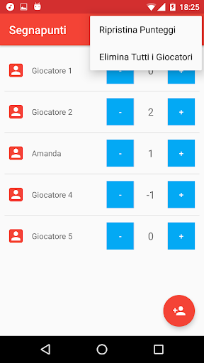Anteprima dell'app