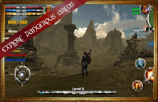 Kingdom Quest Crimson Warden 3D RPG screenshots 8