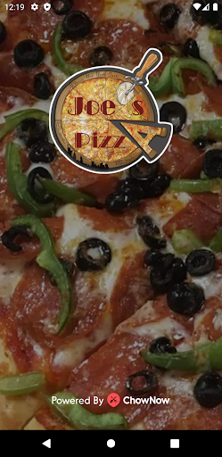 Android application Joe's Pizza screenshort
