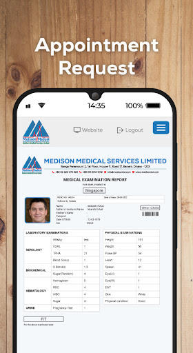 Medison Medical Services Ltd. Screen 3