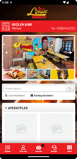 Android application Limon Express screenshort
