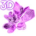 Shiny Crystals Parallax 3D Liv