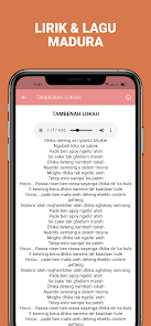 Captura de Pantalla 5 200+ Album Lirik Lagu Madura android