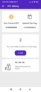 Captura 2 BTC Mining - Bitcoin Miner android