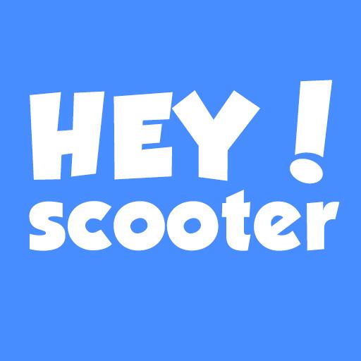 HEY! SCOOTER logo