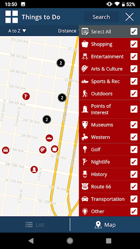 Screenshot of Visit Amarillo