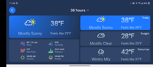 WeatherNation Screen 3