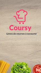 Coursy - Courses et recettes