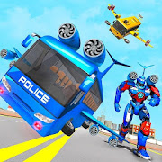 Top 44 Adventure Apps Like Flying Bus Robot Transform War- Police Robot Games - Best Alternatives