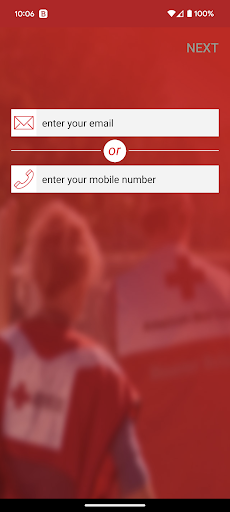 Android application Volunteer Connection screenshort