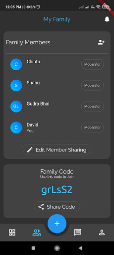 Family Expense Screen 3