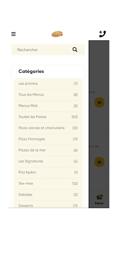Android application PIZZA FLASH 27 screenshort