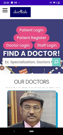 Android application Doctsab screenshort