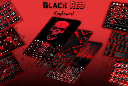 Black Red Keyboard Unknown