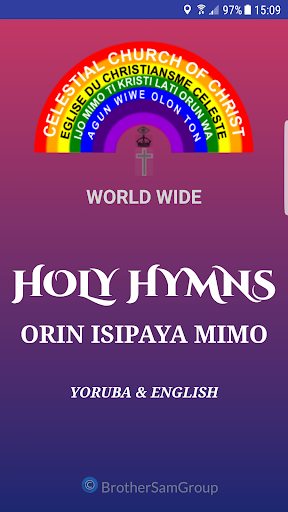 Android application My CCC Hymn Book screenshort